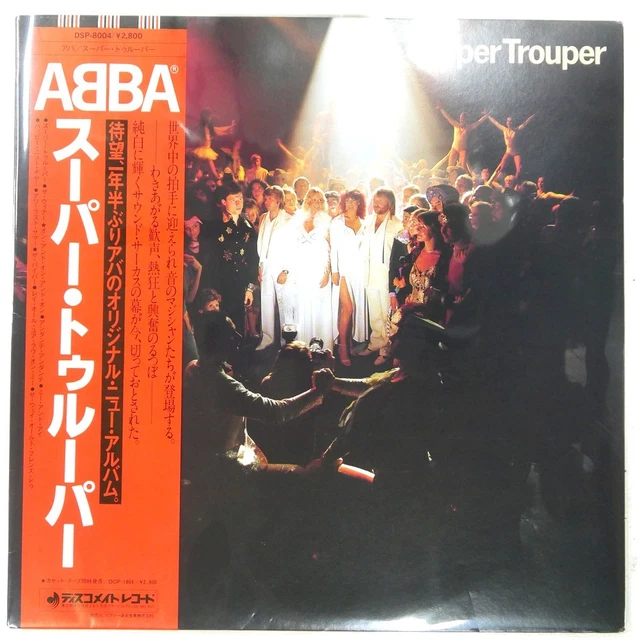 ABBA SUPER TROUPER Discomate Dsp8004 1Lp $8.54 - PicClick CA