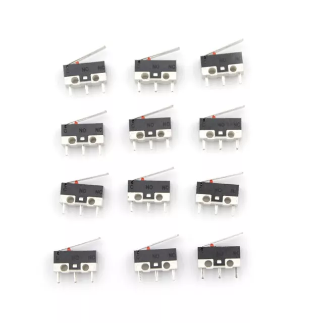 10x 2A 125V Micro Limit Switch Lever Roller Arm Actuator Snap Action Switch B-tz 3