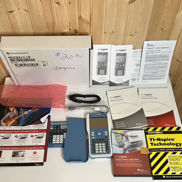 Texas Instrument TI-NSPIRE Graphing Calculator TI-84 Plus Pad Teacher Ed TESTED
