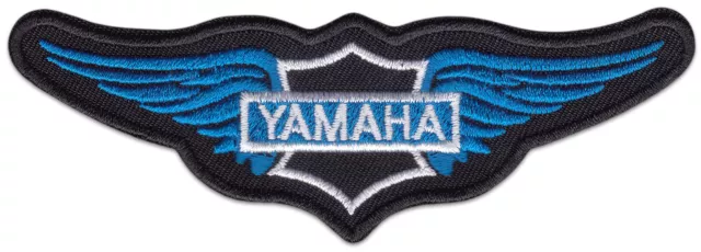 YAMAHA Racing Moto GP Biker Motorrad-Fahrer Aufbügler Aufnäher Patch Sticker NEU