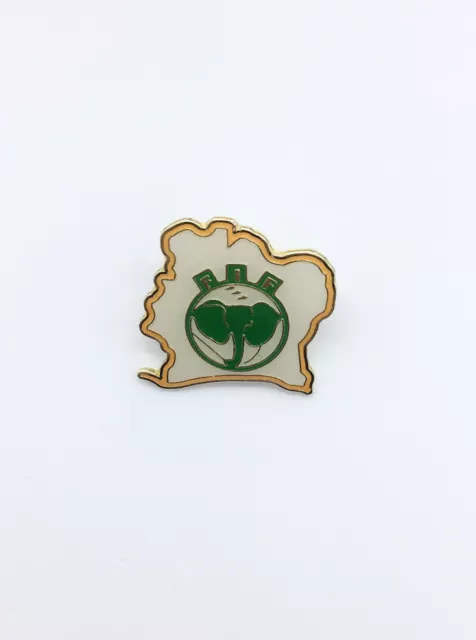 Ivory Coast National Team Football Soccer Crest Enamel Pin Badge
