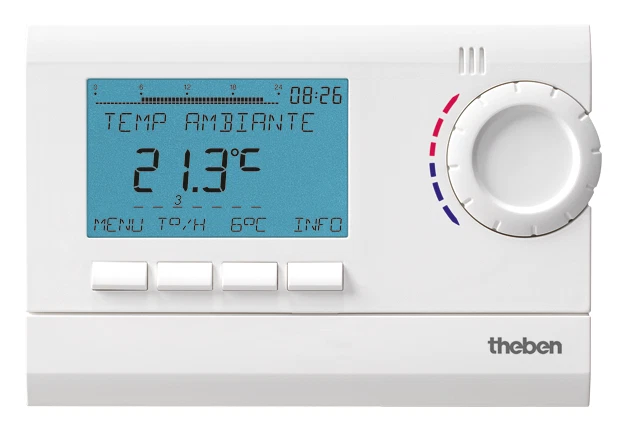 Thermostat THEBEN programmable digital RAMSES 812 top2 8120910