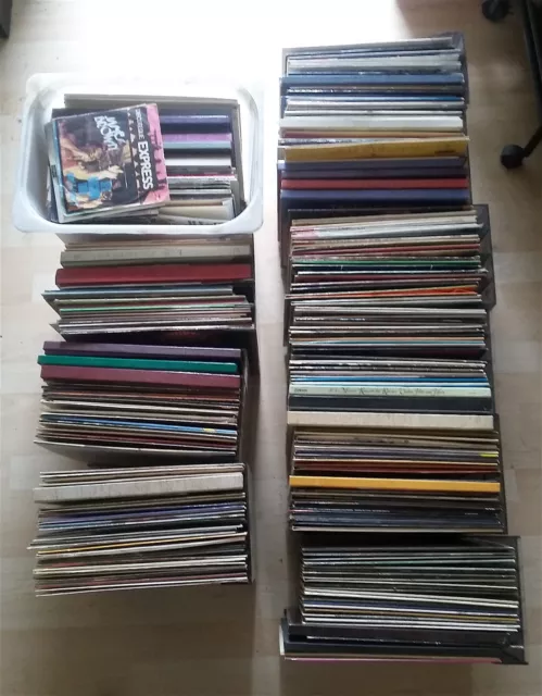 Große SAMMLUNG Schallplatten Vinyl LPs Klassik, Pop etc ca. 240 Stck.