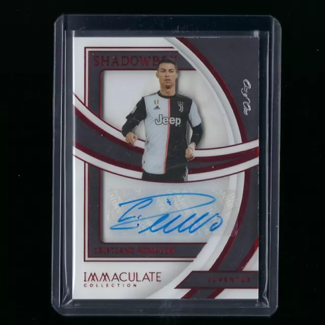 Panini Immaculate Soccer 2022/23 Cristiano Ronaldo Shadowbox Auto 1/1 One Of One