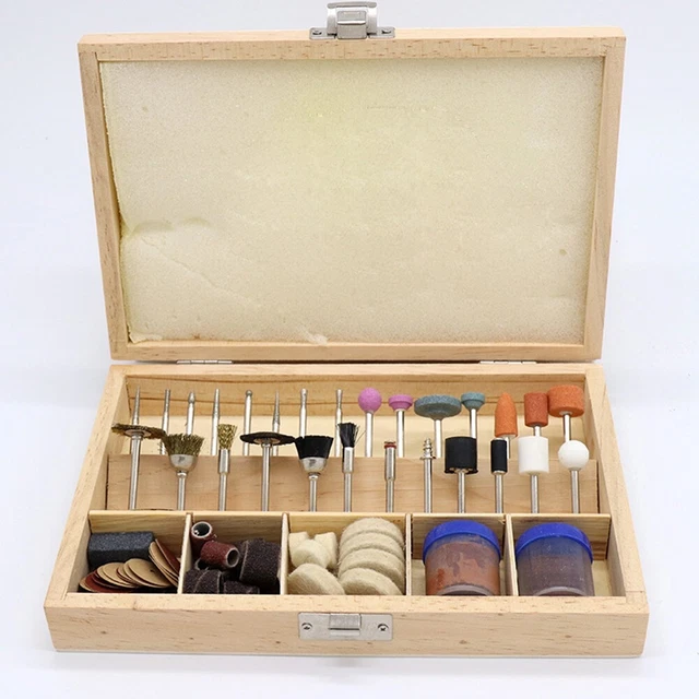 Rotante Set Strumenti Mini Elettrico Trapano 100pcs Smerigliatrice Accessori