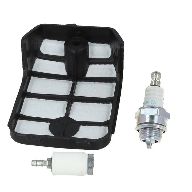 Nuovissimo filtro aria/carburante candela giardino casa 3 pz/set accessori 12