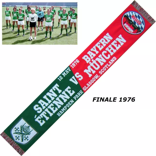 ECHARPE SAINT ETIENNE / BAYERN DE MUNICH scarf maillot fanion drapeau casquette