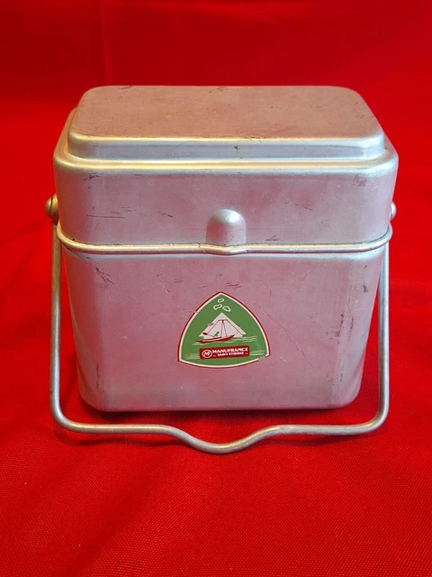 Gamelle Ancienne En Aluminium – Fait Tout Tournus, H 24,5 Cm, Made In France, Pour Déco Ou Cuisine !