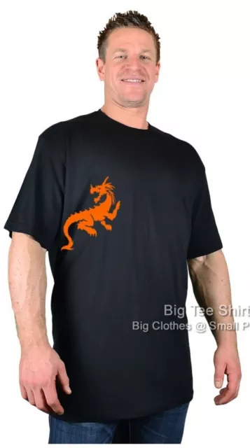 Big Mens BTS Roaring Dragon T-Shirt Many Colours 2XL 3XL 4XL 5XL 6XL 7XL 8XL