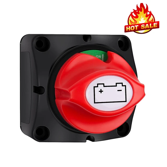 Interruttore di separazione batteria interruttore principale interruttore di corrente 300 A Emertaus separatore polari camion