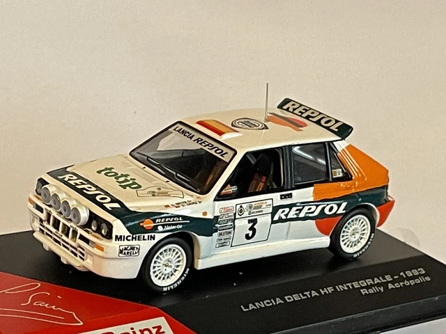 Décalcomanie 1/43 Lancia Delta Integrale N°60 Bonfils - Rallye Monte-Carlo 1994, Neuf