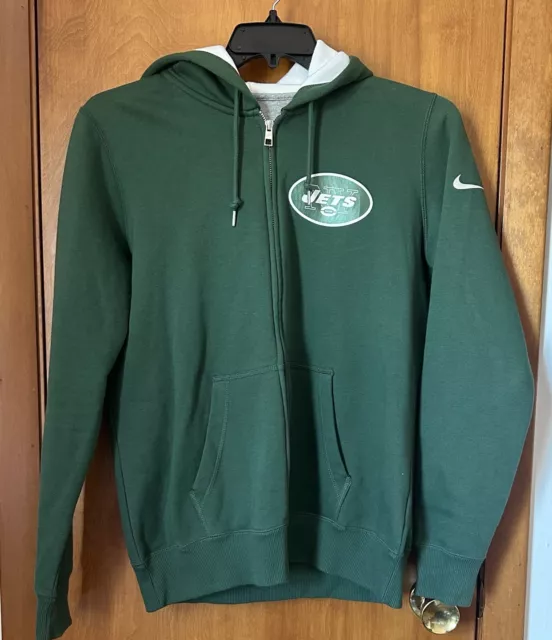 Nike Women's New York Jets Full Zip Hoody Tailgater Green XL