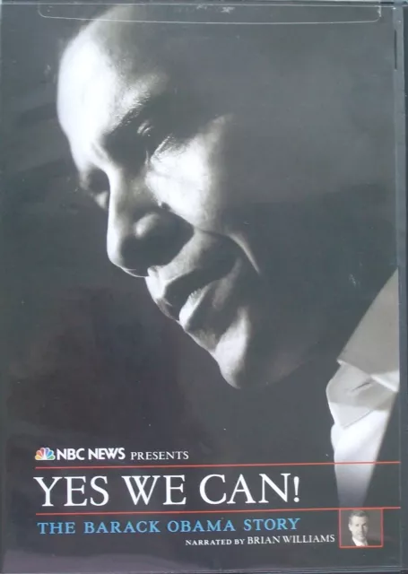 NBC News Presents: Yes We Can! The Barack Obama Story (DVD, 2008, LN)