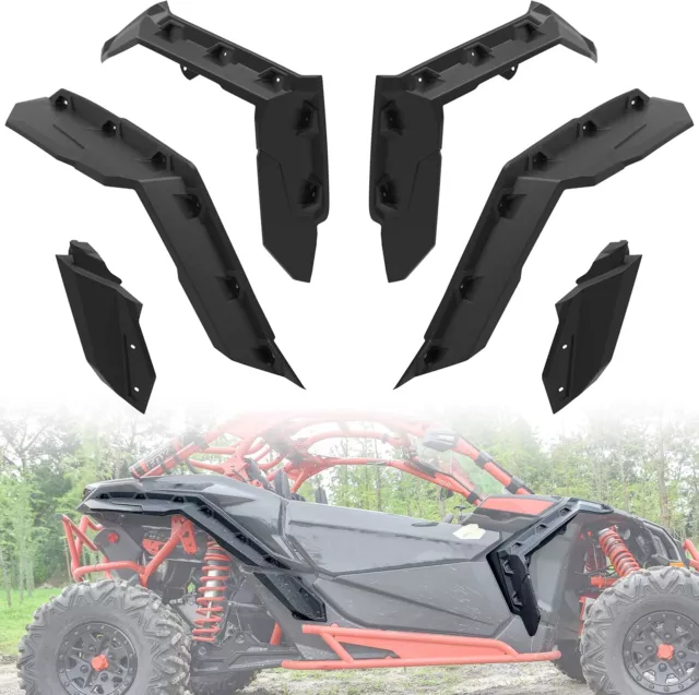 Extended Fender Flares Kit For Can Am Maverick X3 Turbo R 2017-2024 # 715002973