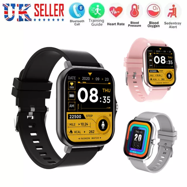 Smart Watch Fitness Tracker Heart Rate Men Women Sport Watches For Android iOS