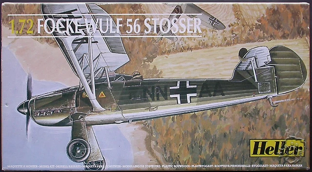 Maquette avion Focke Wulf Fw 56 stosser Heller 1/72 - Les Miniatures Maquette avion Focke Wulf Fw 56 stosser Heller 1/72 - Les Miniatures