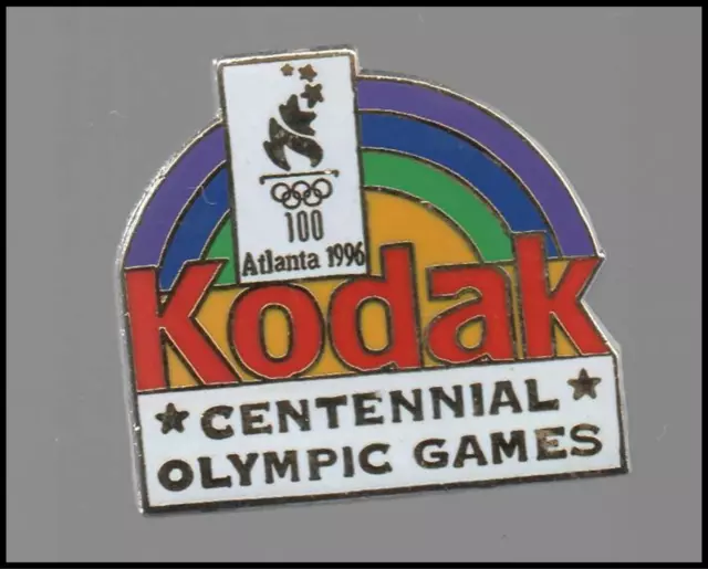 OLYMPIC GAMES ATLANTA 1996 - KODAK -Tie- Lapel Pin - Badge (21-C)