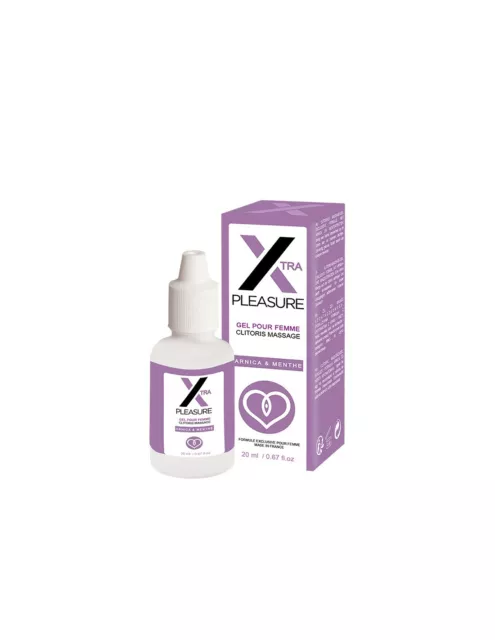 Gel femme massage clitoridien–Crème XTRA PLEASURE 20ML–Orgasme-Aphrodisiaque
