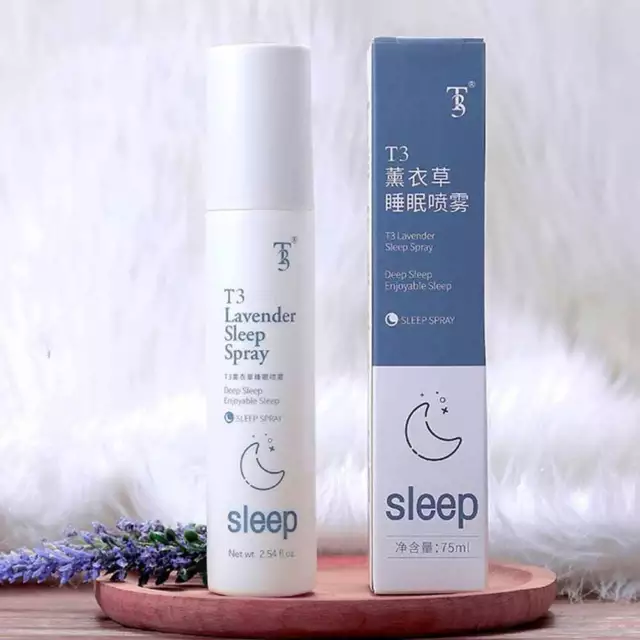 75ml Sleep Well Pillow Spray Natural Mist Sleep Aid Lavender Essential Oil New 2