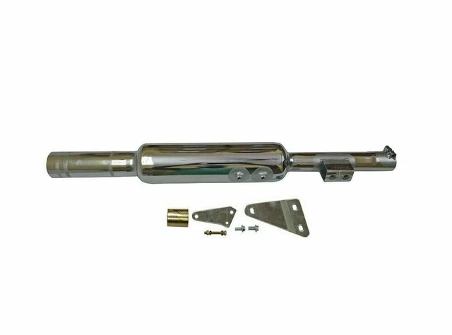 Exhaust Silencer Short Bottle (Punjab Hollow) for Royal Enfield @Vi