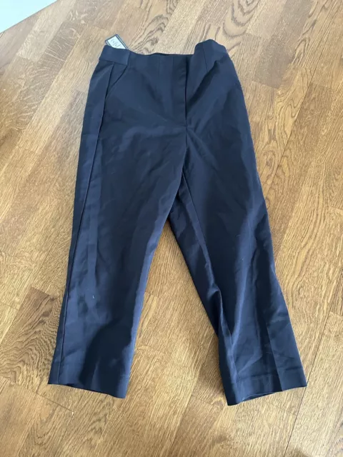 M & S Navy Blue Trousers 10 NWT