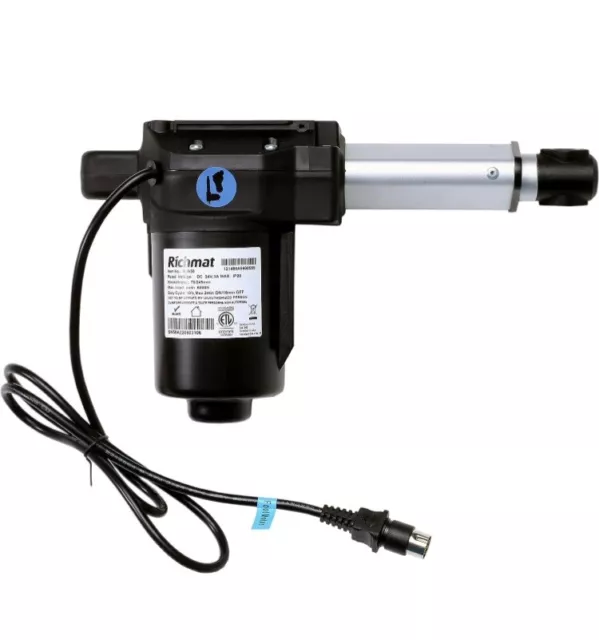 Actuador lineal de cama ajustable Richmat HJA58 70/245 mm, carga de empuje máxima 6000N