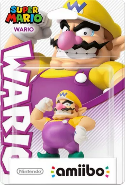 Figura Amiibo Wario Coleccion Super Mario (198906)