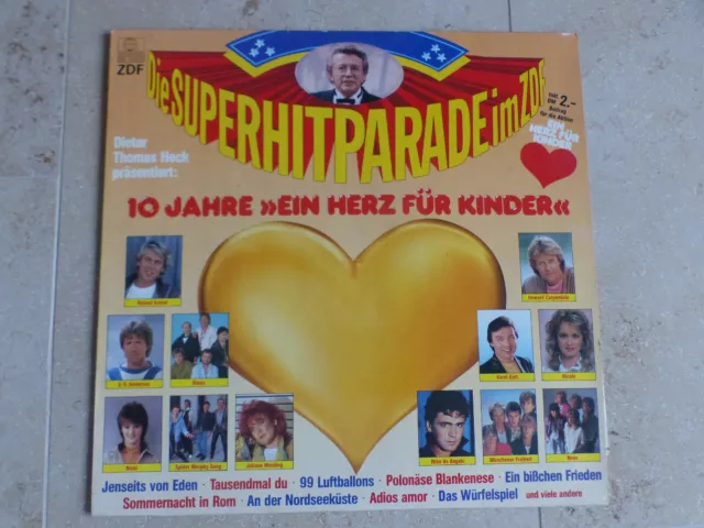 Schallplatte *Die Superhitparade im ZDF*  1987 - LP Vinyl - Ariola - VA Album