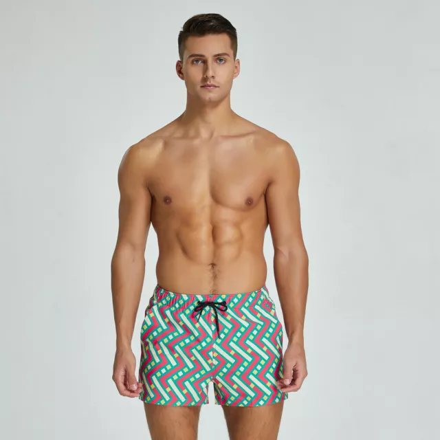 Beemen Seobean Hombre Sexy Boxer Pantalones de Natación Bañador Strand Beach 3