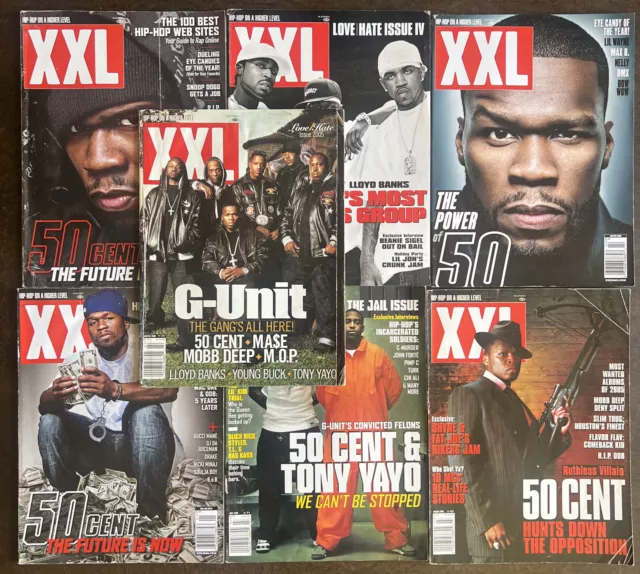 XXL MAGAZINE LOT Of 3 2006 D12/50 Cent & Lloyd Banks/The Game $50.00 ...