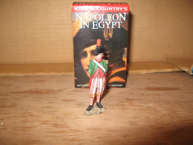 FIGURINE PEINTE KING and Country Egypte Napoléon Chasseur NE017 soldat
