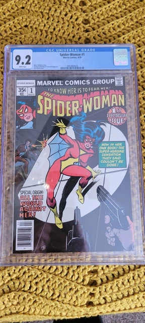 Spider-Woman #1 NS - Key & 1st Spider-Woman in own title! CGC 9.2 - New Slab!