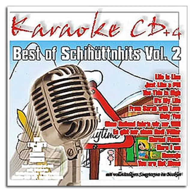 Karaoke CDG CD+G - Die Besten Apres Ski Party Hits Vol.2 - Neuware