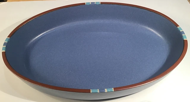 Dansk Mesa Sky Blue Baker 12 3/8” x 8” 1ea Portugal New