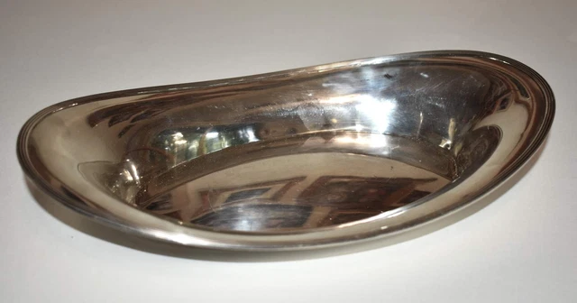Elongated Sterling Silver 925 Bread Plate 233g Simpson, Miller, Hall & Co. 11"