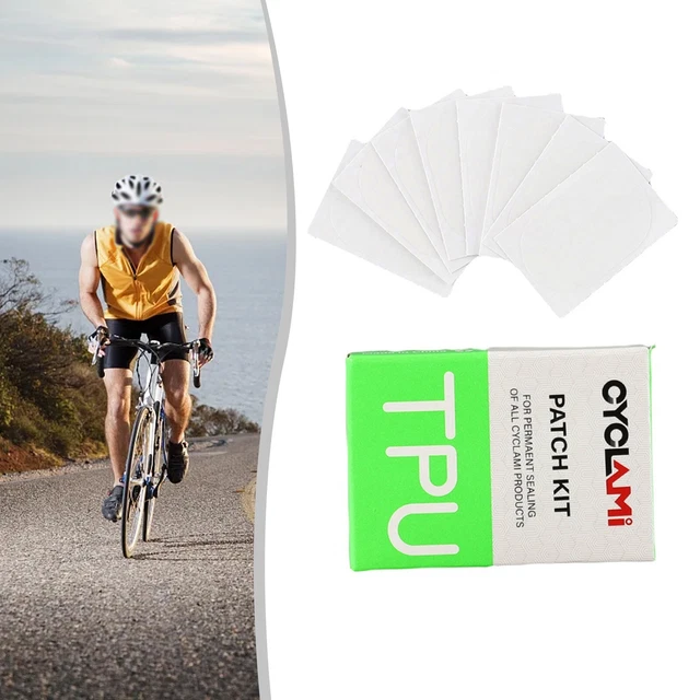 Kit de réparation de pneus de vélo Patch de pneu à vélos de penderie