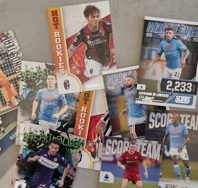 Mancolista Panini Score Serie A Inserti Scoreteam,Breakthrough,Hot Rookies.. 