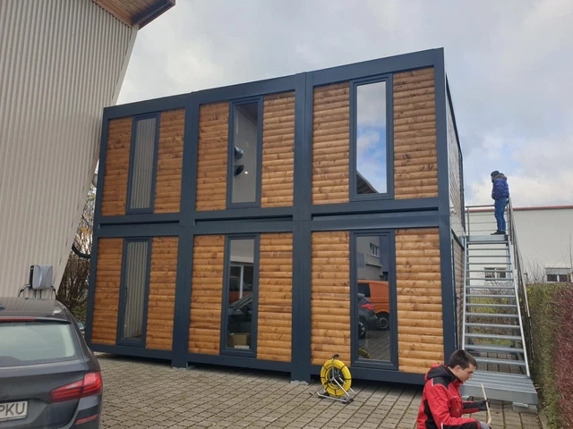 Bürocontainer, inkl. Lieferung - Minihaus, Wohncontainer