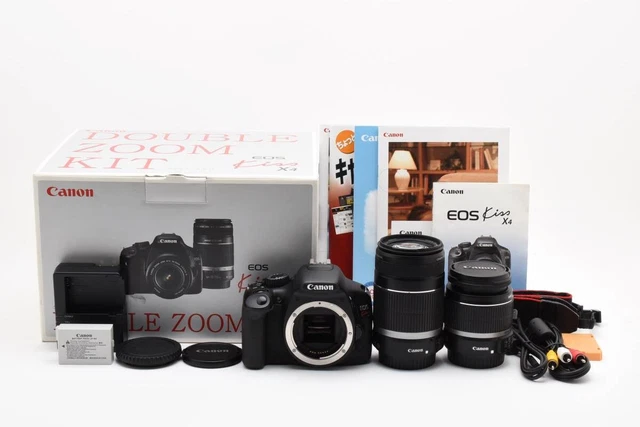CANON EOS KISS X4 DSLR Camera 18-55mm Kit, Tested, Excellent