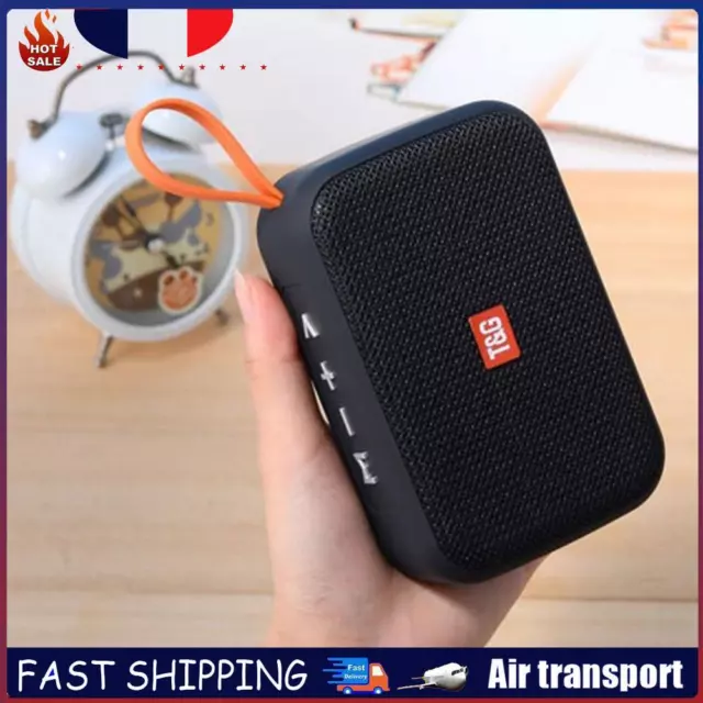 Haut-parleur stéréo de musique compatible Bluetooth avec radio FM pour téléphone