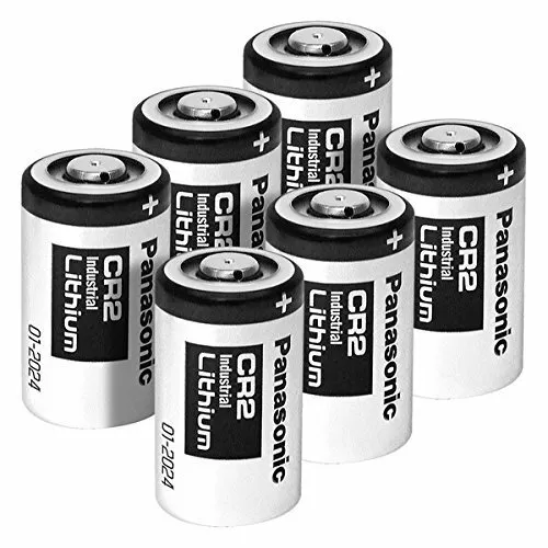 Panasonic CR2 Industrial Lithium Battery DL-CR2 Photo 3V 13770 (6 Batteries)