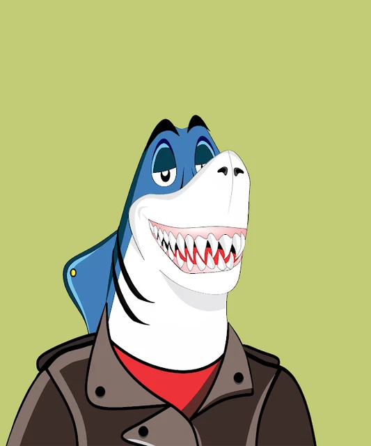 Laughing Shark # 1072 - Limited Edition,  Only 1,111 available! RARE!