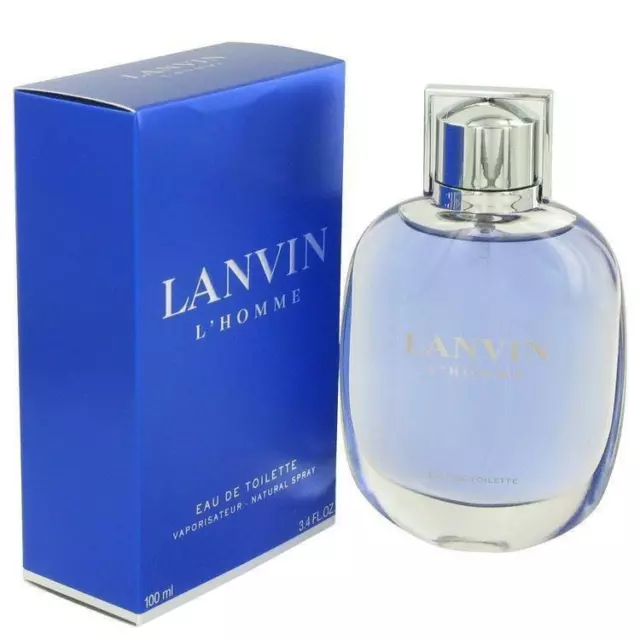 LANVIN L'Homme by Lanvin Cologne L Homme for Men 3.4 oz EDT New in Box
