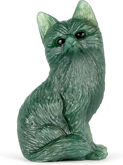 SMQ Ocean Jasper Crystal Fox Statues and Figurines,Carved Gem SMQ Ocean Jasper Crystal Fox Statues and Figurines,Carved Gem