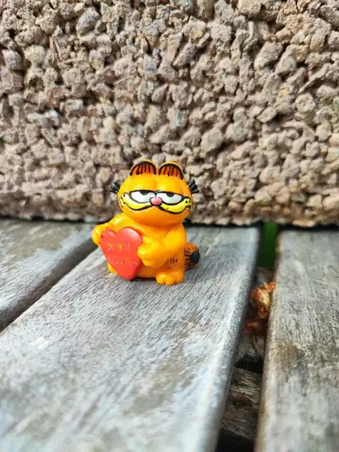 Bullyland Garfield Mit Herz Figur 3 Cm 1981