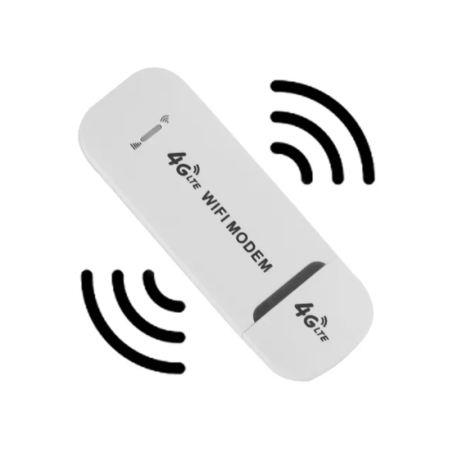 4G LTE Wireless Router WiFi Mobile Broadband Modem USB Dongle Unlocked White AUS