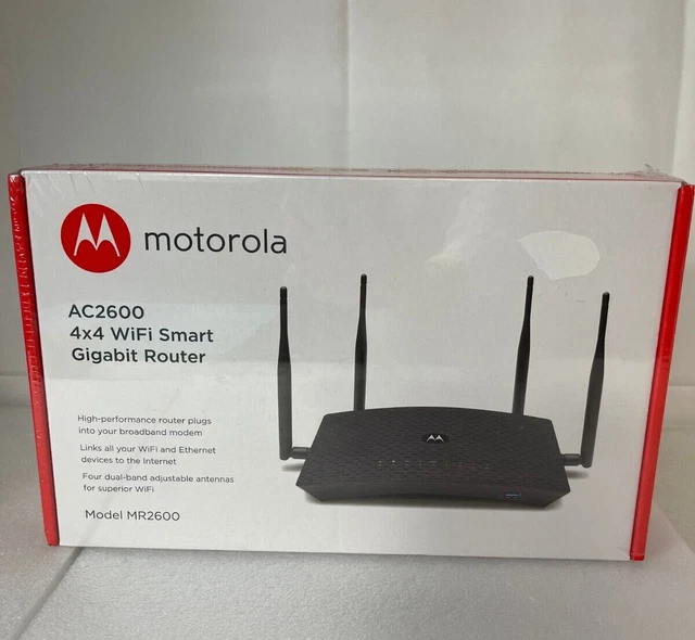 Motorola MR2600 AC2600 4x4 WiFi Smart Gigabit Router - NEW