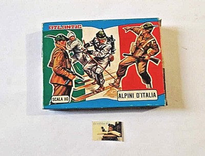 10002 scala H0 Atlantic Soldatini Atlantic Alpini d'Italia Ref 