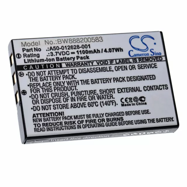 Batterie 1100mAh pour NEC A50-012628-001