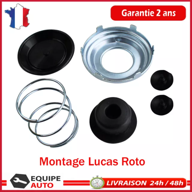 KIT 3 JOINTS + CLIPS REPARATION PANNE SUPPORT FILTRE GASOIL